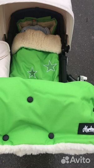 Зимний чехол и муфта для коляски