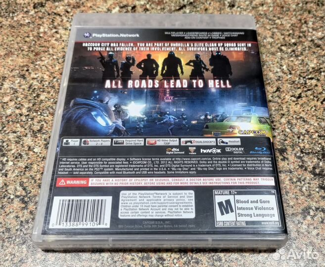 PS3 Resident Evil Operation Raccoon City