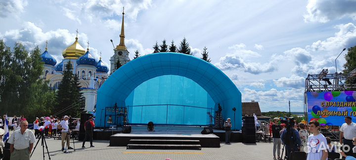 Аренда сцены (надувной) для концертов