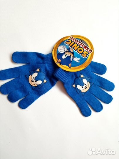 Перчатки, варежки для мальчика 3-7 лет