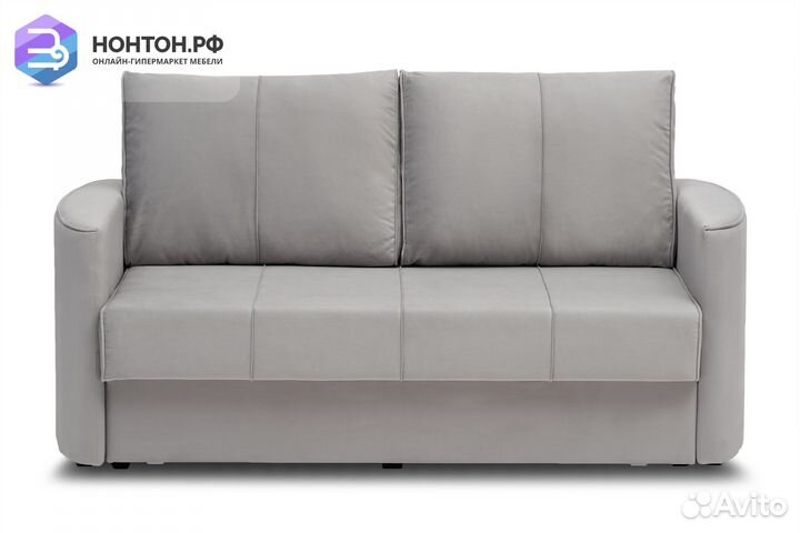 Диван еврокнижка Колибри серый