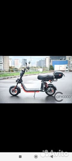 Электроскутер WhiteSiberia black edition