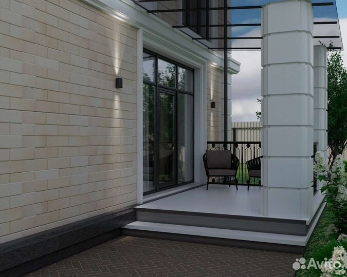 Визуализация экстерьера