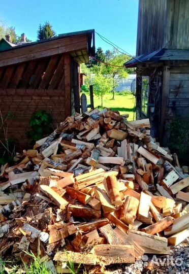 Дрова колотые