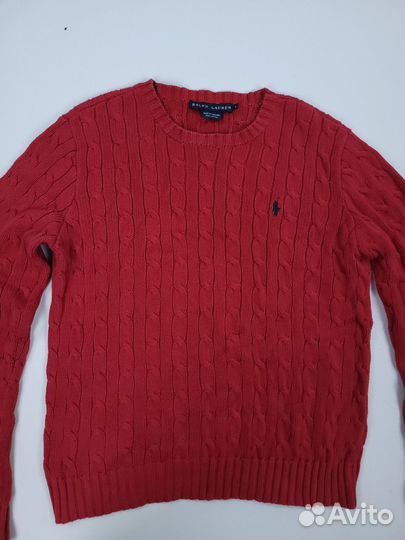 Женский вязаный свитер Ralph Lauren Crewneck E-16