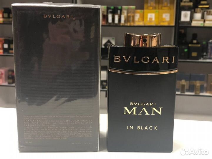 Духи Bvlgari Man in Black EDP Булгари Ман ин Блэк