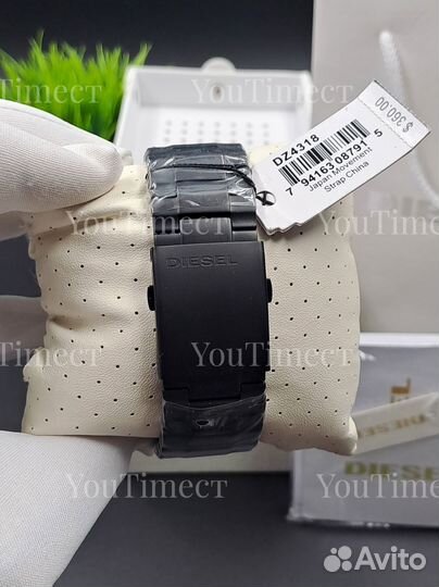 Diezel 10bar брутальные кварцевые мужские часы