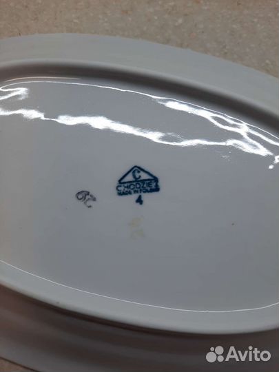 Тарелки овальные,Польша 70е годы