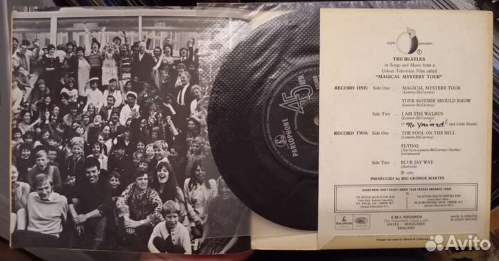 Комикс + Винил Beatles (1967) Magical Mystery Tour