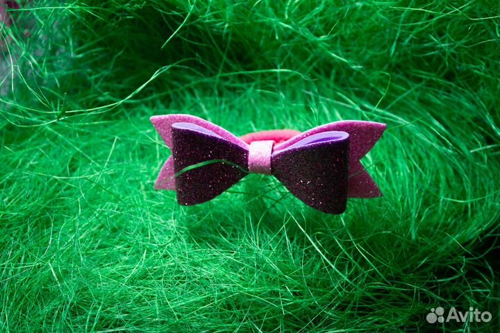 Резинка из фоамирана Бантик ручной работы