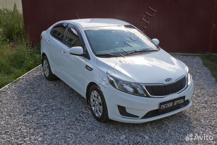 Накладки на внутренние пороги Kia Rio NK151002