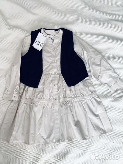 Платье для девочки zara новое