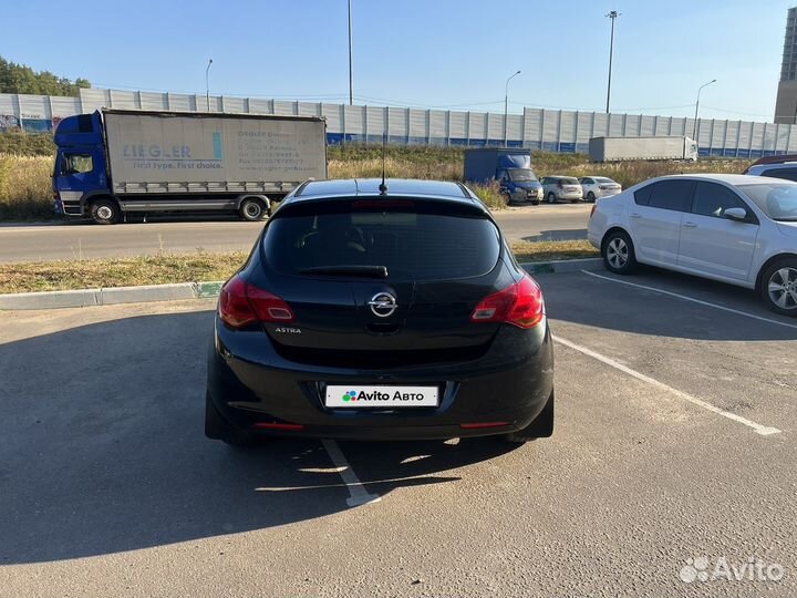 Opel Astra 1.6 AT, 2012, 74 647 км