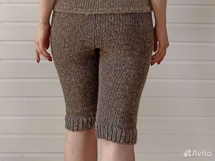 Панталоны шерстяные, ручная вязка