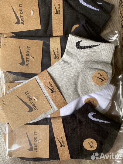 Носки женские Adidas, Nike с сеточкой, 10 пар