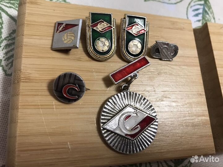 Значки СССР фк Спартак Москва