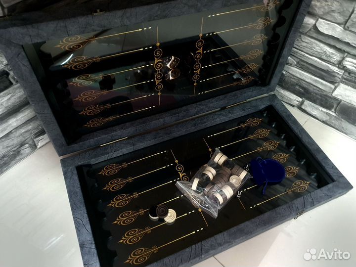 Нарды стеклянные