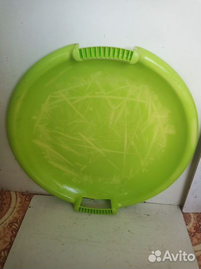 Ледянка с ручками для катания с горы