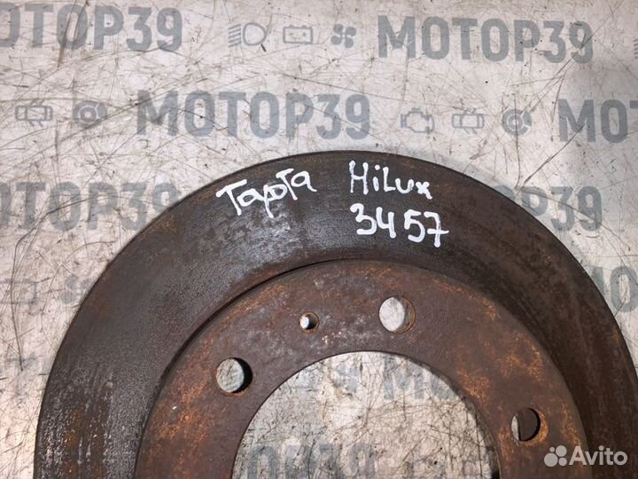 Тормозной диск передний левый Toyota Hilux 2.5 D4D