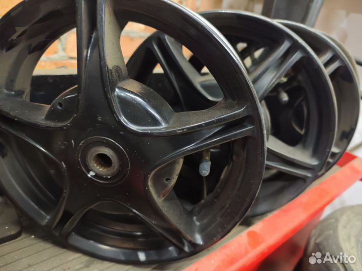 Задний литой диск Yamaha Jog Evolution ZR