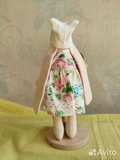 Кукла тильда зайчик