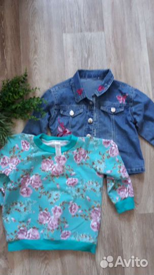 Вещи пакетом для девочки 134