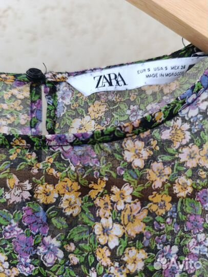 Платье в цветочек Zara