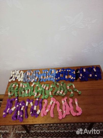 Нитки мулине СССР