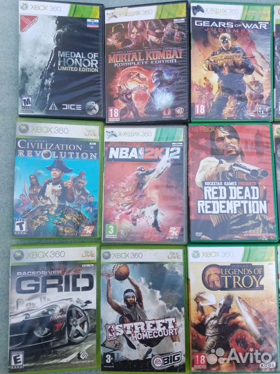 Диски игры для приставки xbox 360 консоль