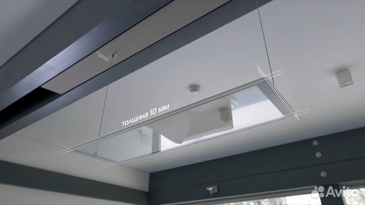 Потолочный ик обогреватель Пион Сrystal13 на 26м2