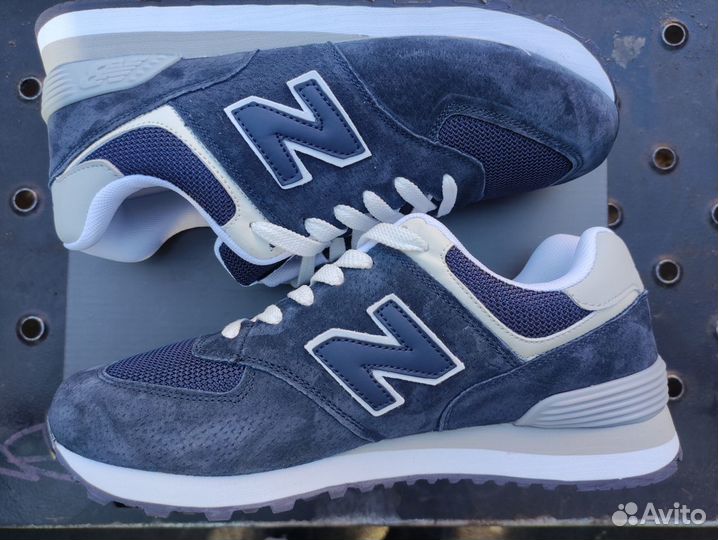 Кроссовки new balance 574 blue