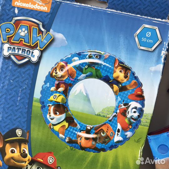 Круг для плавания щенячий патруль 3+