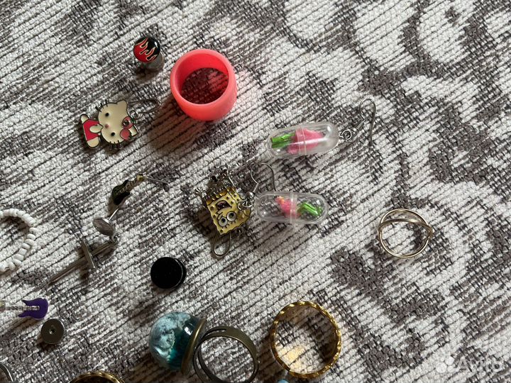 Серьги и кольцо