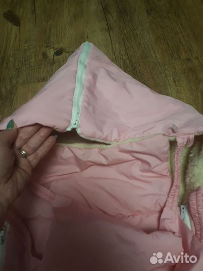 Зимний конверт в коляску