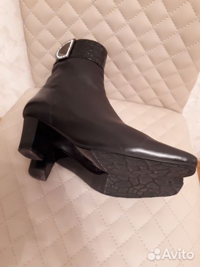 Ботильоны сапоги натуральная кожа destra