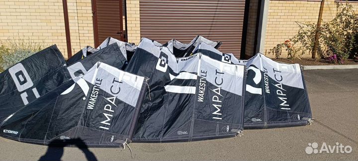 Кайты core impact 2, комплект (3 кайта + планка)