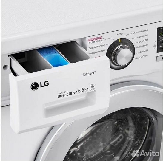 Стиральная машина LG F1296WDS1 белый