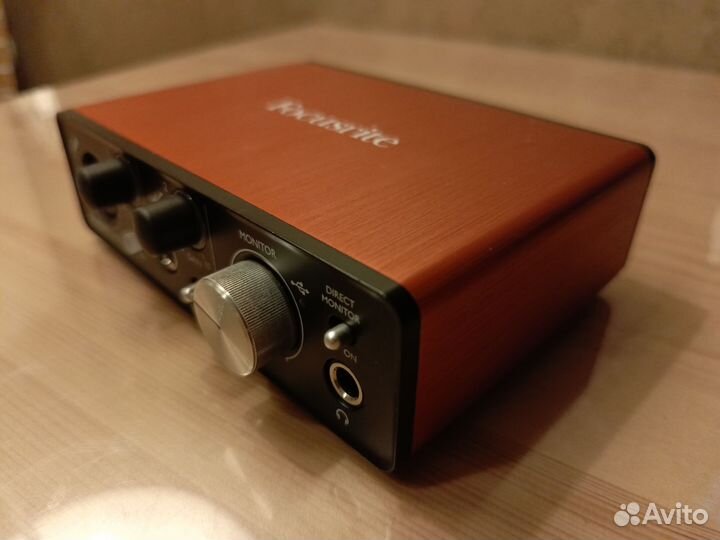 Звуковая карта focusrite scarlett solo 2nd Gen