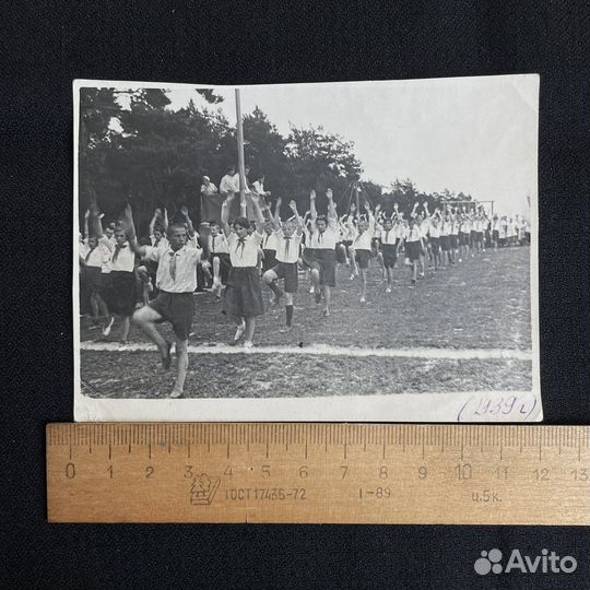 Фотография пионеров 1939г