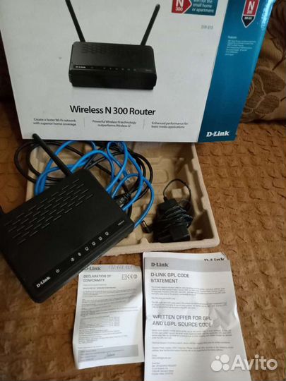 Факс модем, радиопередатчик D-Link Wireless 300 Ro
