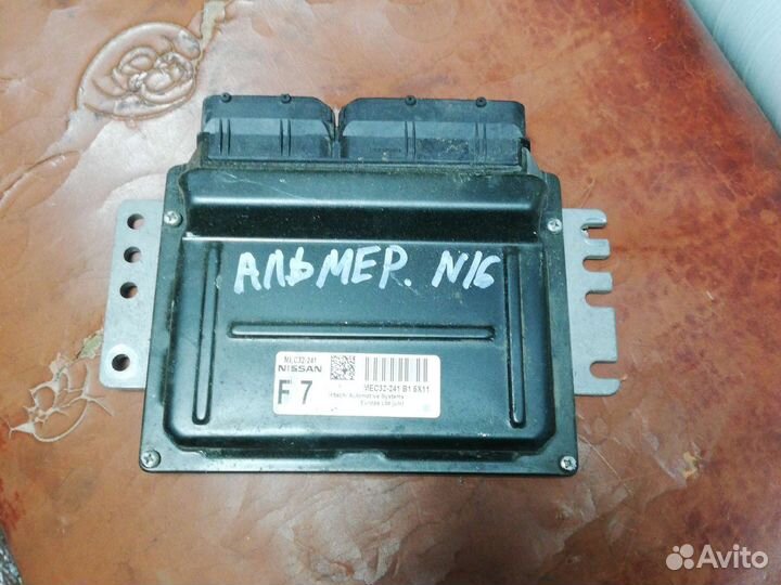 Блок управления двигателем Ниссан Альмера н16