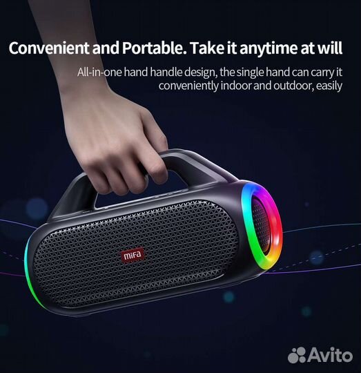 Портативная Bluetooth колонка Mifa WildBox 60W