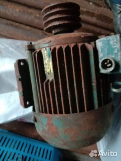 Насос, двигатель асинхронный