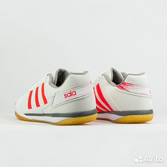 Футзалки Adidas Top Sala IC White Orange Str