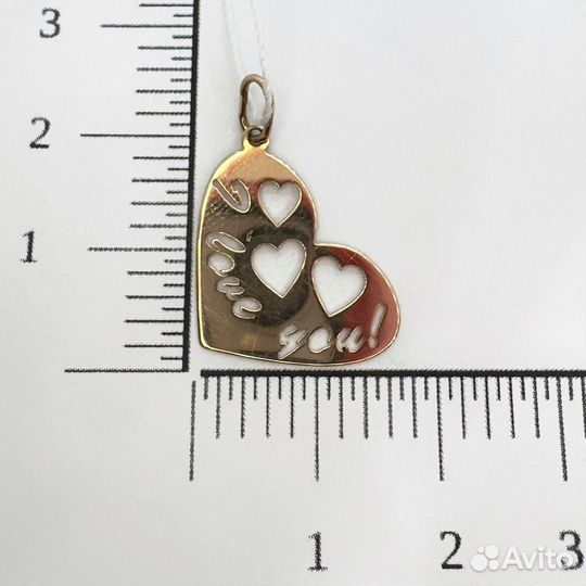 Золотая подвеска