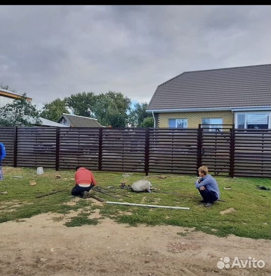 Заборы ворота калитки