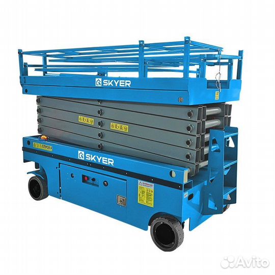 Самоходный ножничный подъемник skyer PL1245