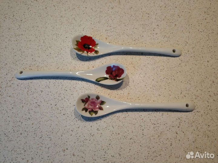 Фарфоровые чайные ложки