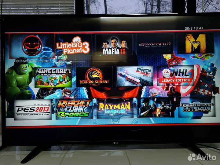 Прошитый Sony PS3 Super Slim 500gb (34 топ игры)