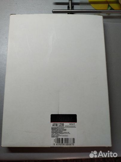 Фильтр воздушный салонный